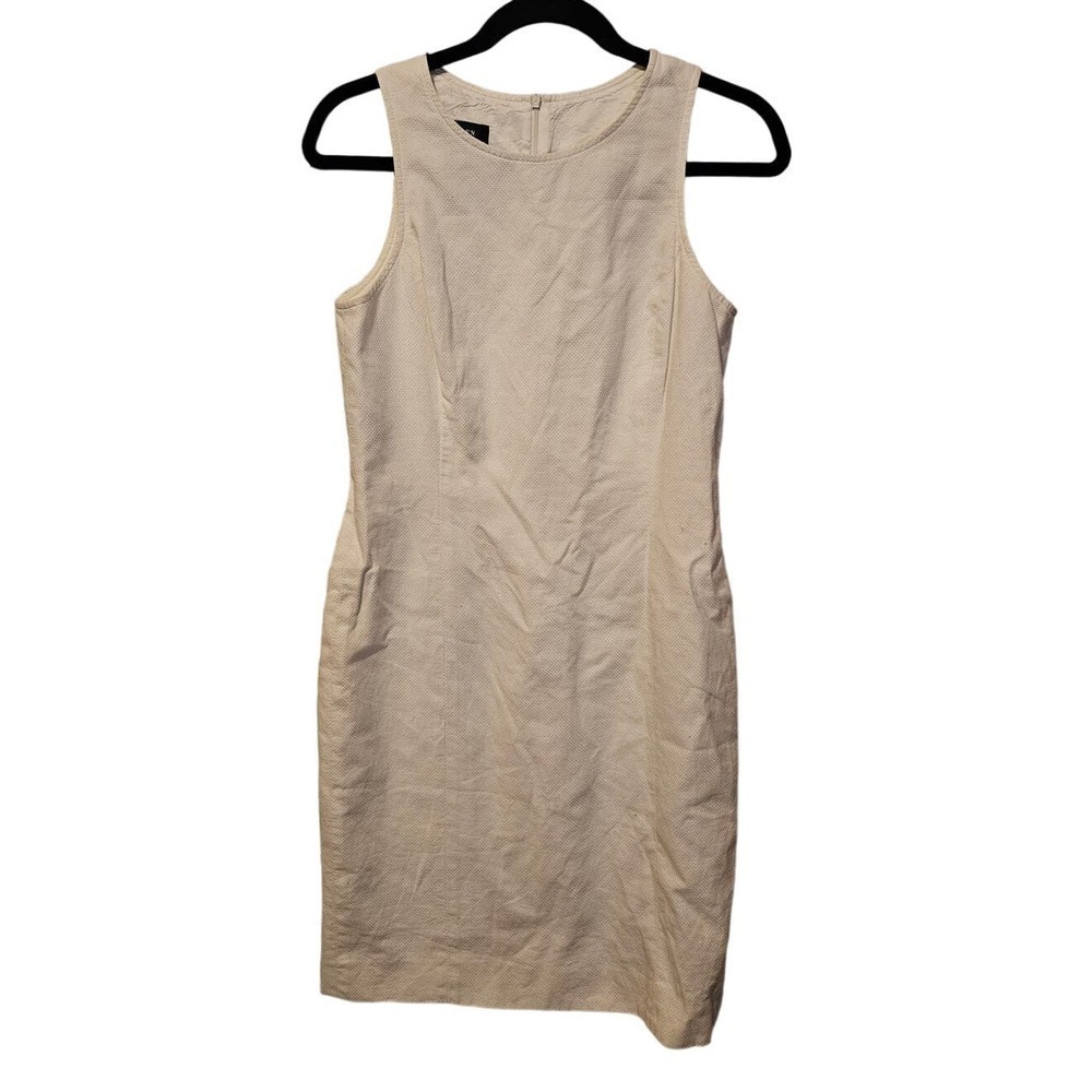 Lauren Ralph Lauren white sheath‎ workwear dress size 6